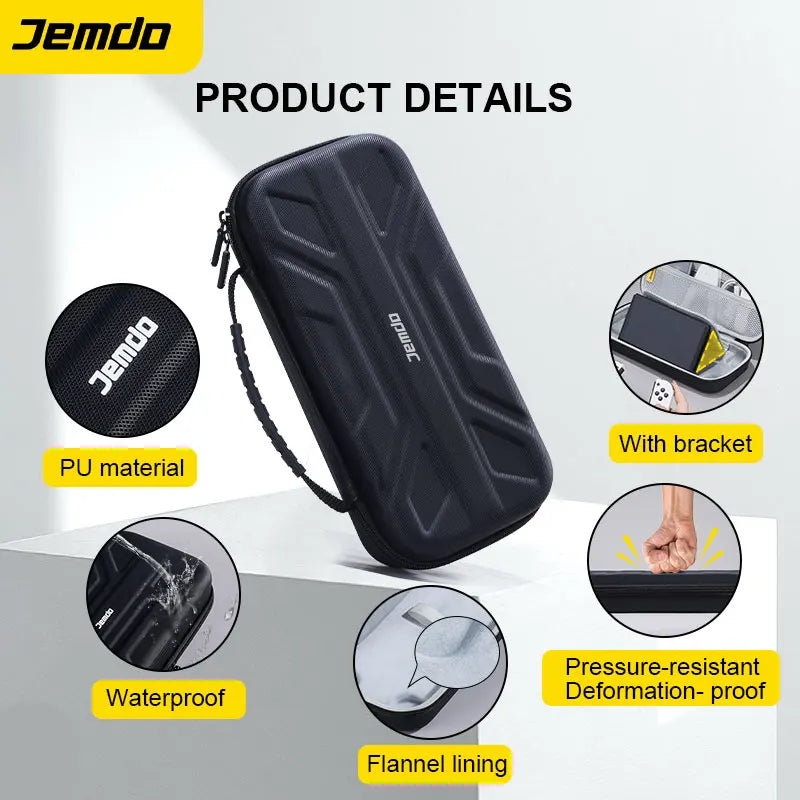 Jemdo Portable Generation NS2 Game Console Storage Box Large Capacity