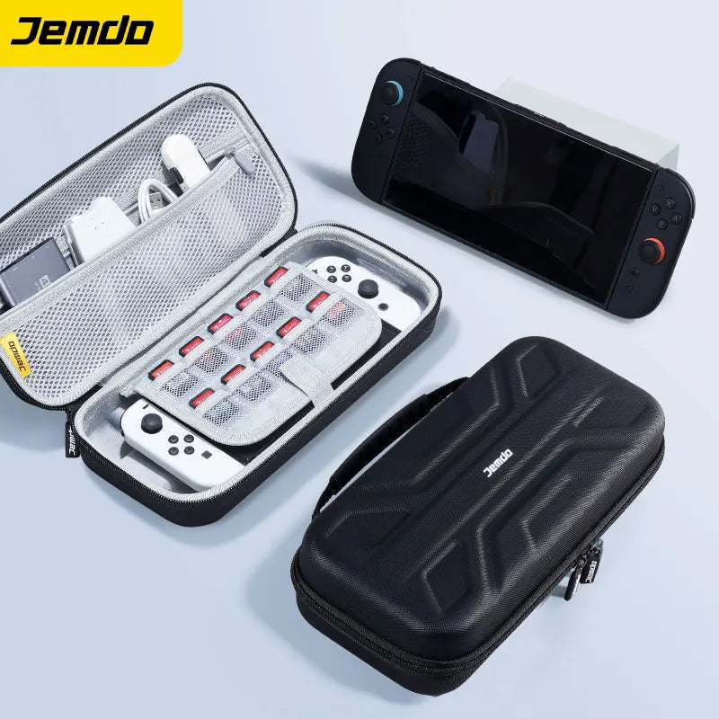 Jemdo Portable Generation NS2 Game Console Storage Box Large Capacity