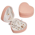 LG7213 Custom Logo New Design Handmade PU Leather Jewelry Box by Manufacturer for Earring and Ring Storage