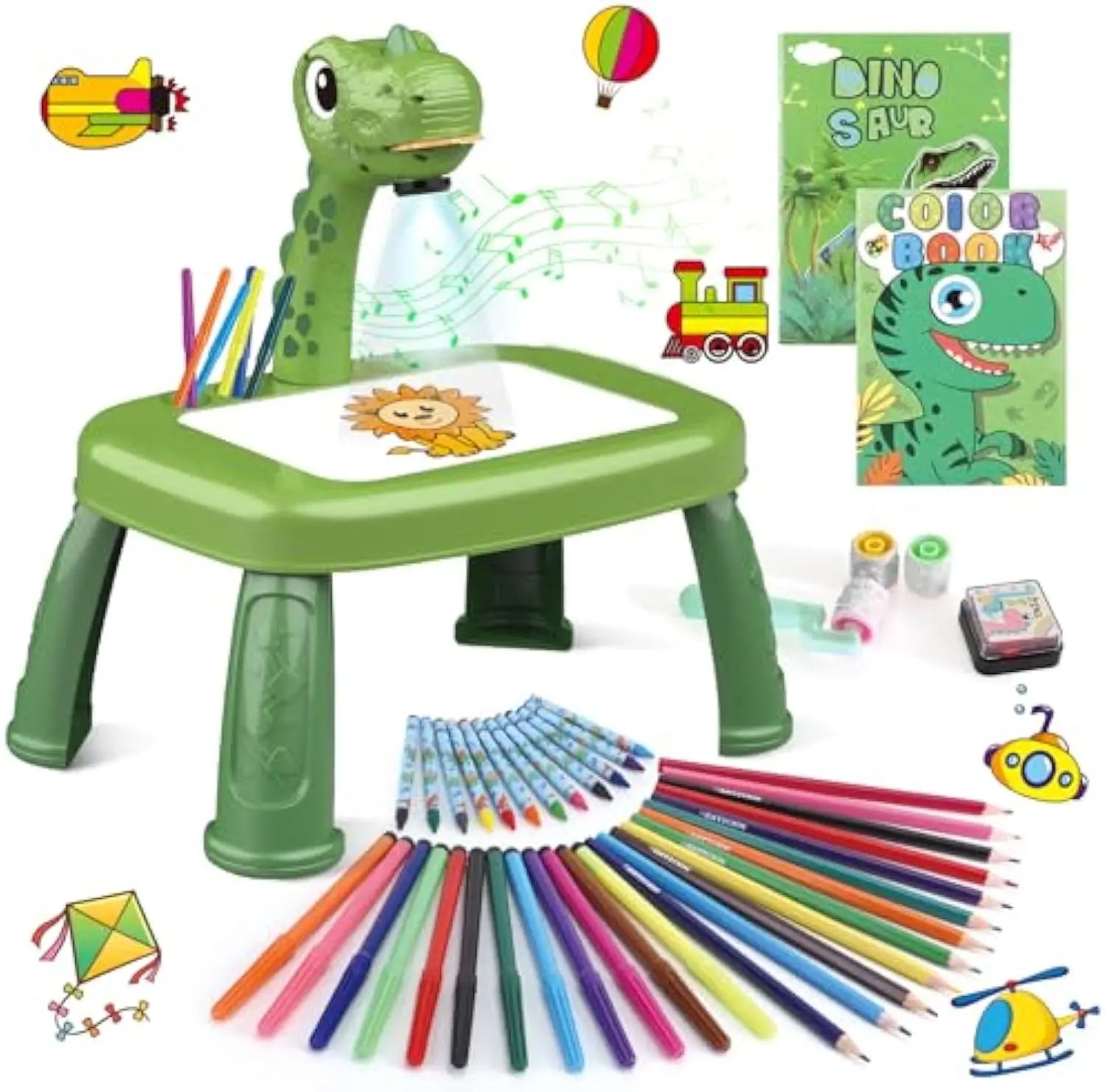 JXD Baby Pen Drawing Projector,Arts and Crafts for Kids,