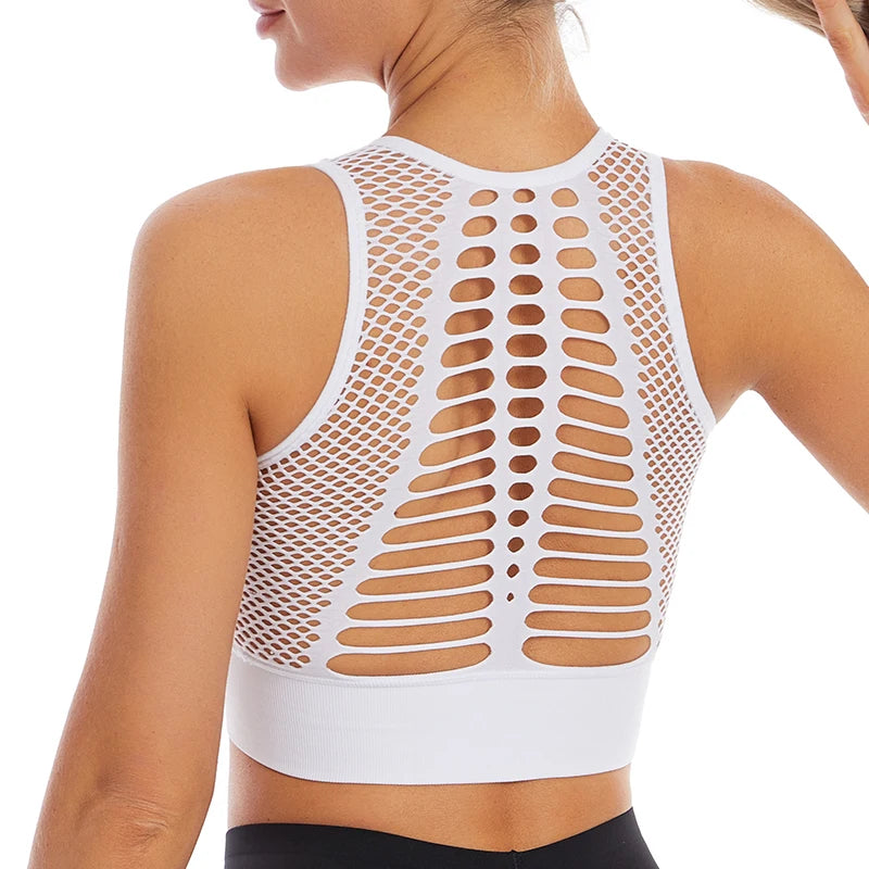 Wholesale Plus Size Women Hollow Out Sports Fitness