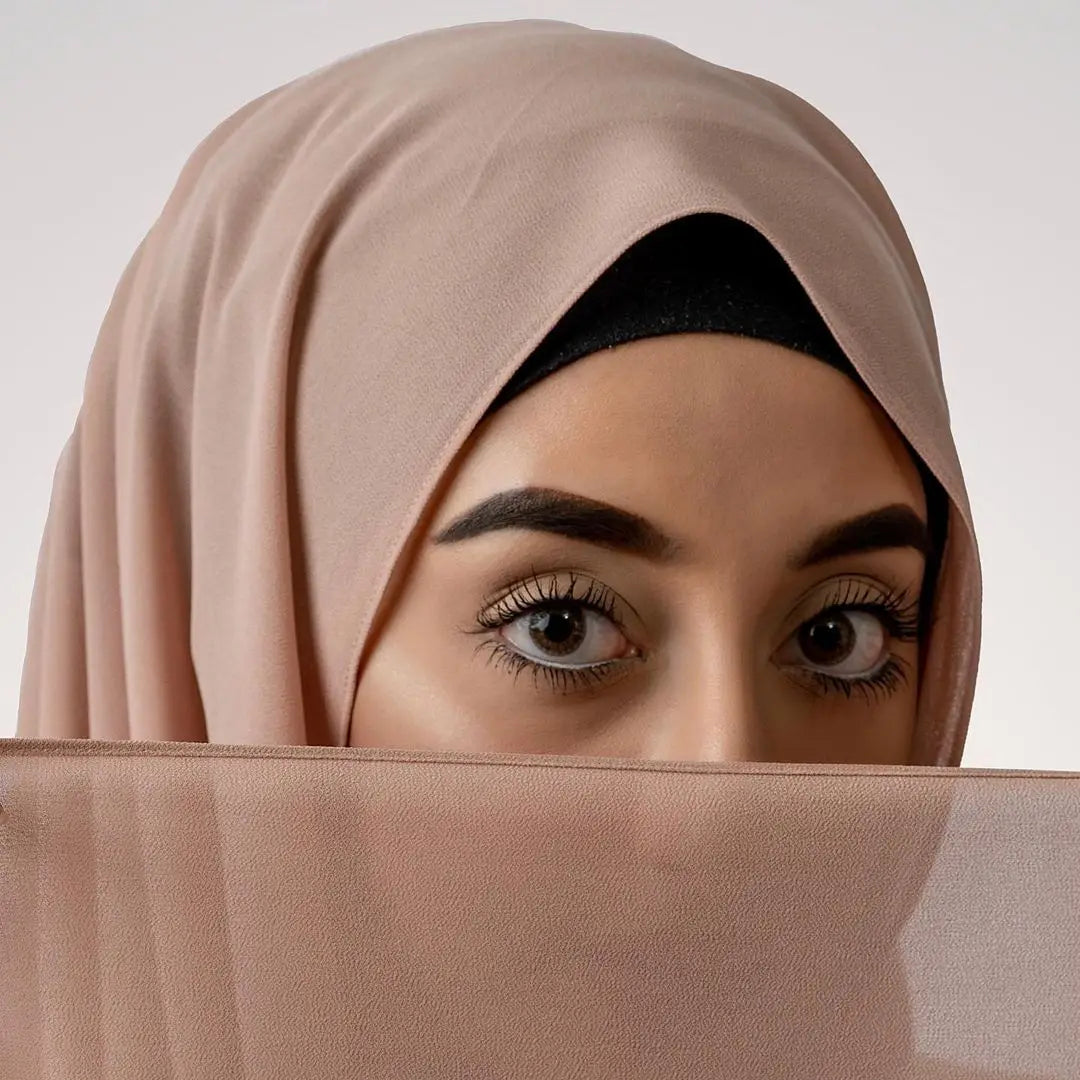 New Fashion Women Solid Muslim
