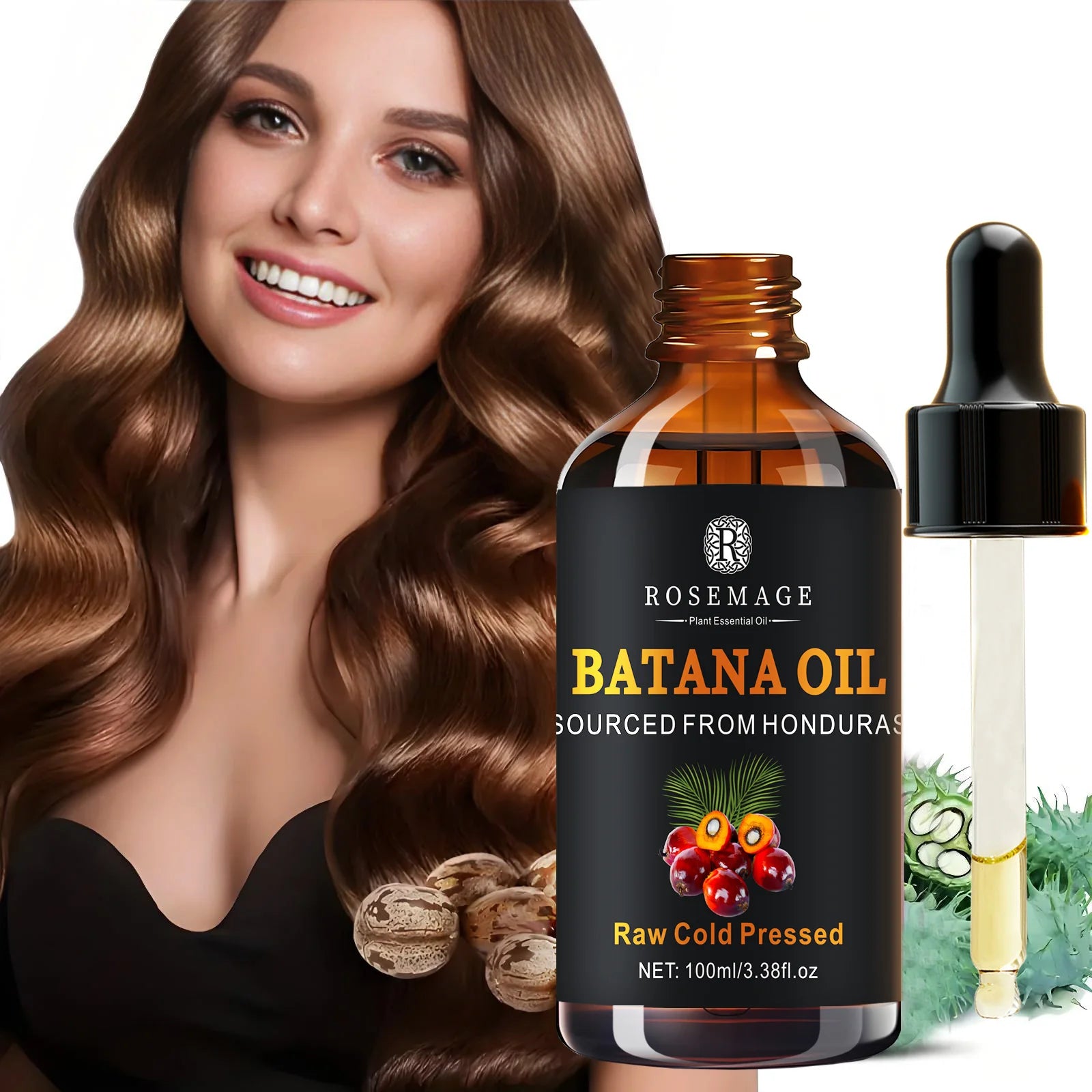 Batana Oil for Hair Growth from Honduras for All Hair