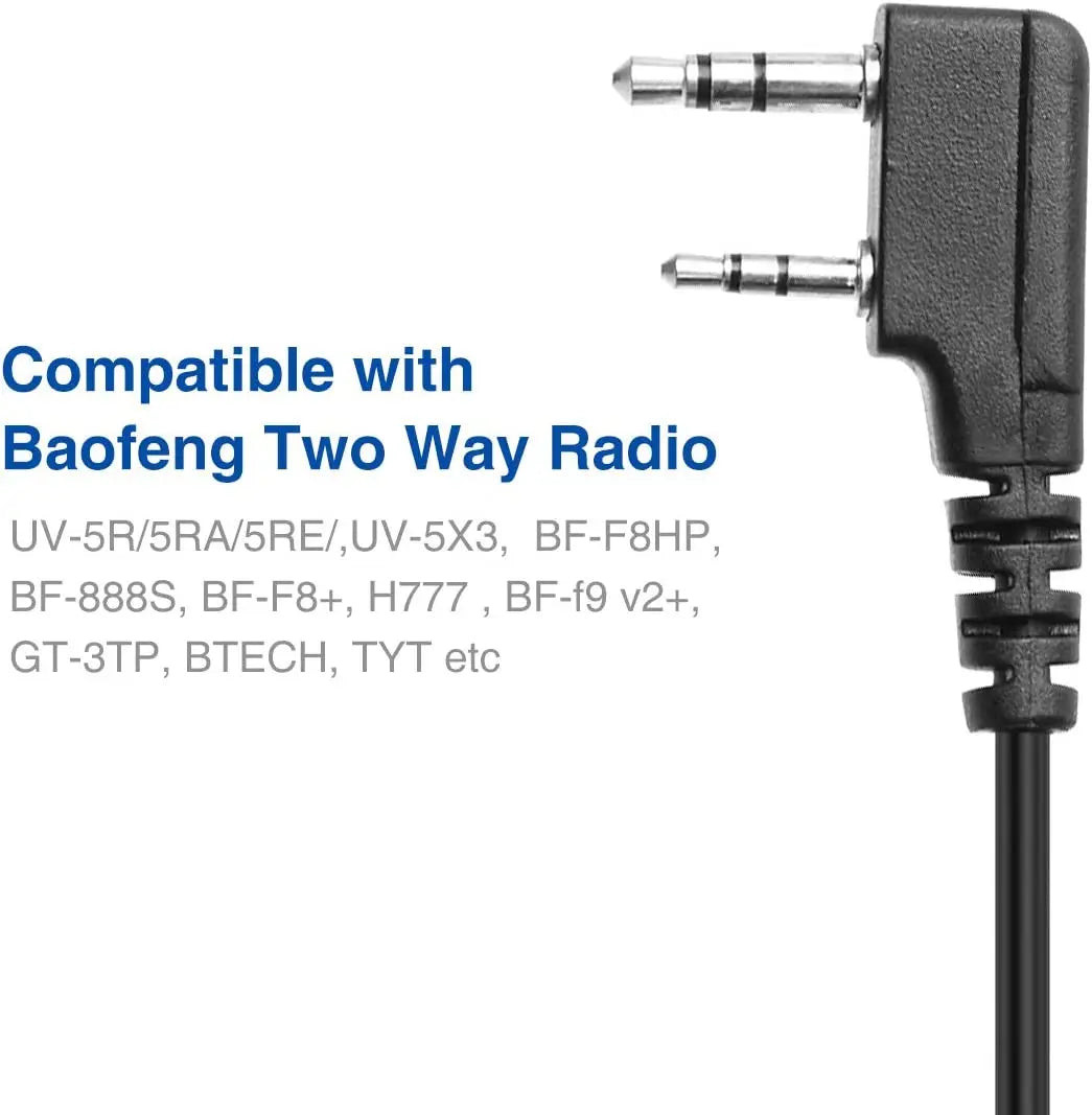 For Baofeng Original 888S UV-5R UV-82 Handheld Two-Way Walkie Talkie Microphone
