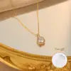 US Local Stock Zircon Pendant daily Wear Luxury Necklace High Quality Gold