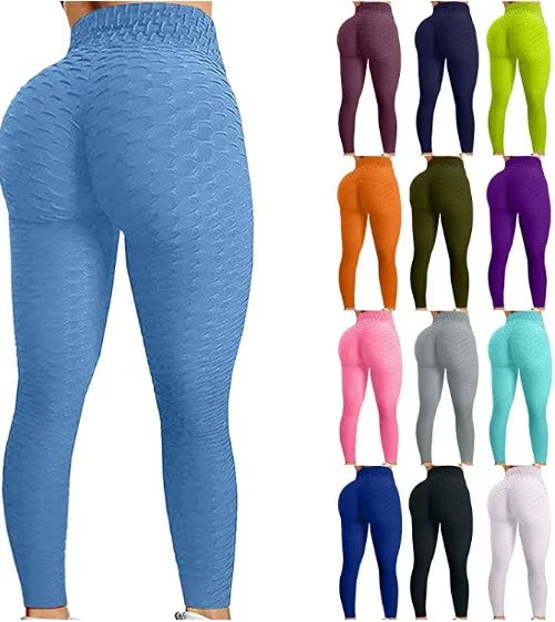 Leggings Cellulite Peach Butt Yoga Pants High Waist Fitness