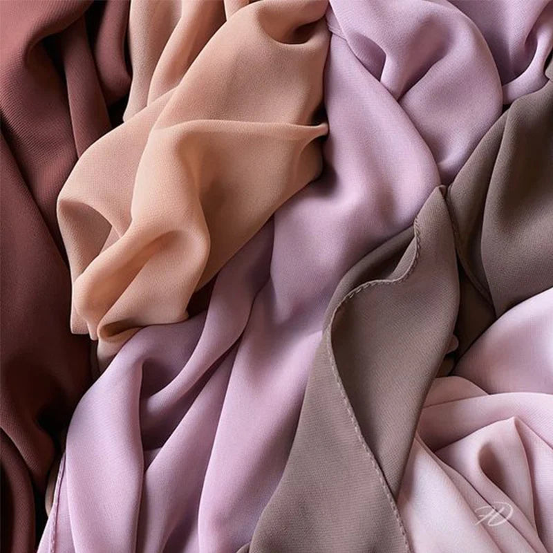 New Fashion Women Solid Muslim