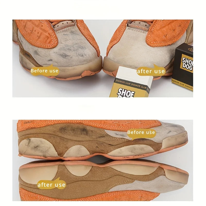 2Pcs Suede Shoe Cleaner Rubber Eraser