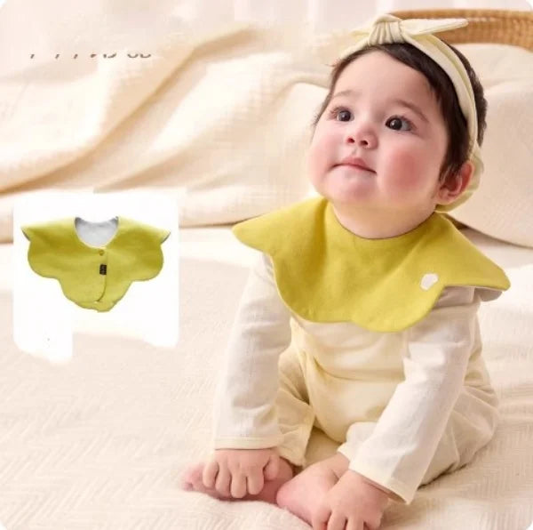 Absorbent Reusable Feeding Bibs Cute Sublimation  Water Proof Reusable Bandana Baby Bibs