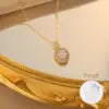 US Local Stock Zircon Pendant daily Wear Luxury Necklace High Quality Gold