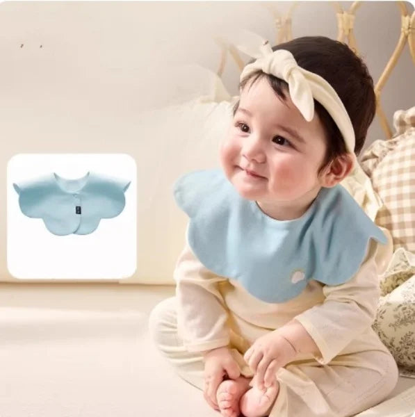 Absorbent Reusable Feeding Bibs Cute Sublimation  Water Proof Reusable Bandana Baby Bibs