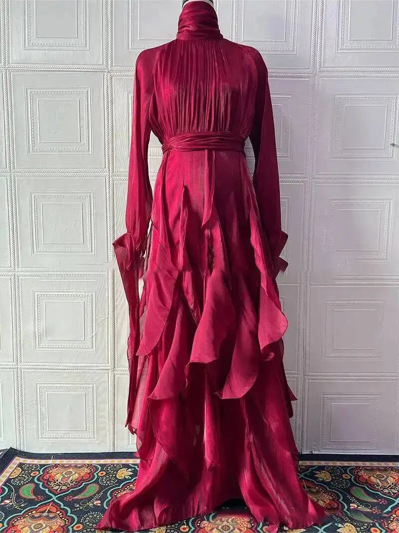Arabic dress female vestido