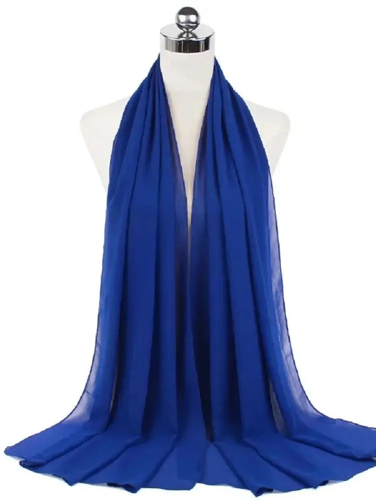 New Fashion Women Solid Muslim