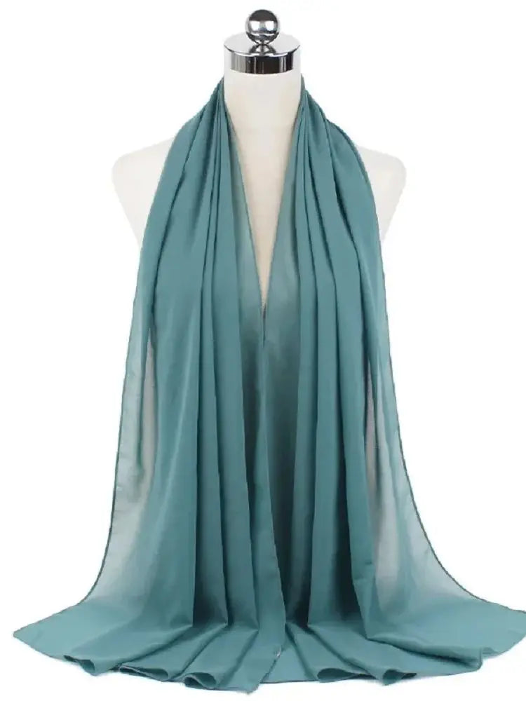 New Fashion Women Solid Muslim