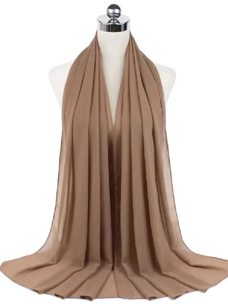 New Fashion Women Solid Muslim