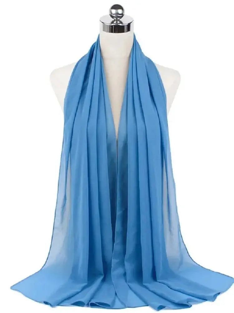 New Fashion Women Solid Muslim