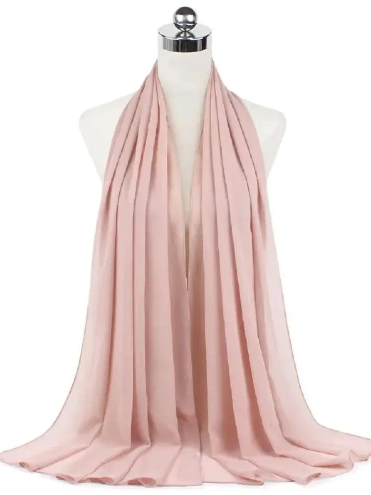 New Fashion Women Solid Muslim