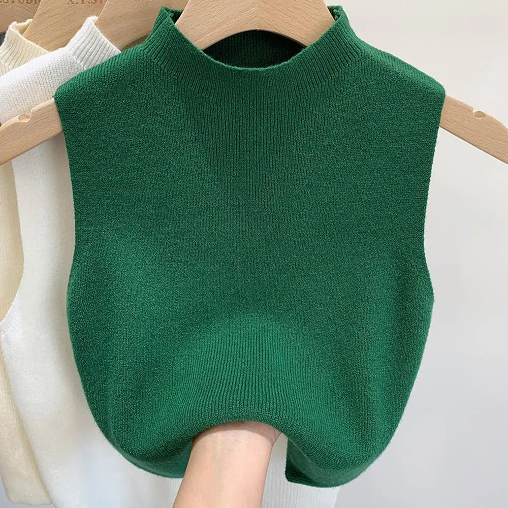 Hot Women's Vest Knitted