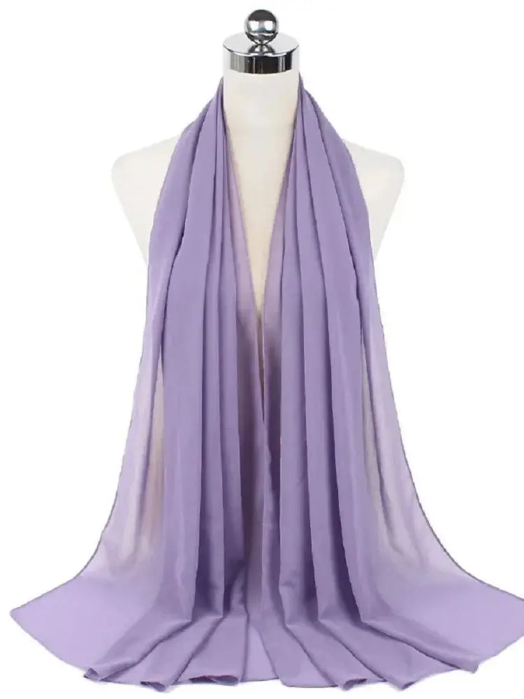 New Fashion Women Solid Muslim