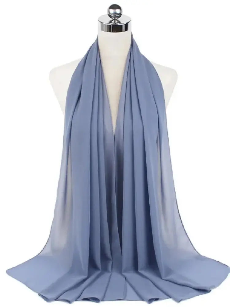 New Fashion Women Solid Muslim