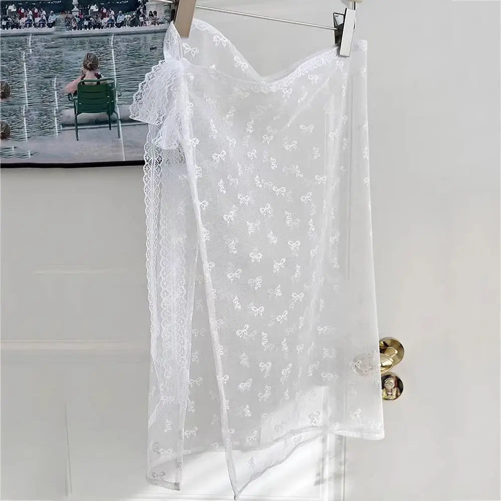 Korean Fashion Floral Skirt Spring Summer