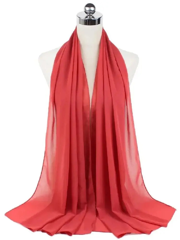 New Fashion Women Solid Muslim