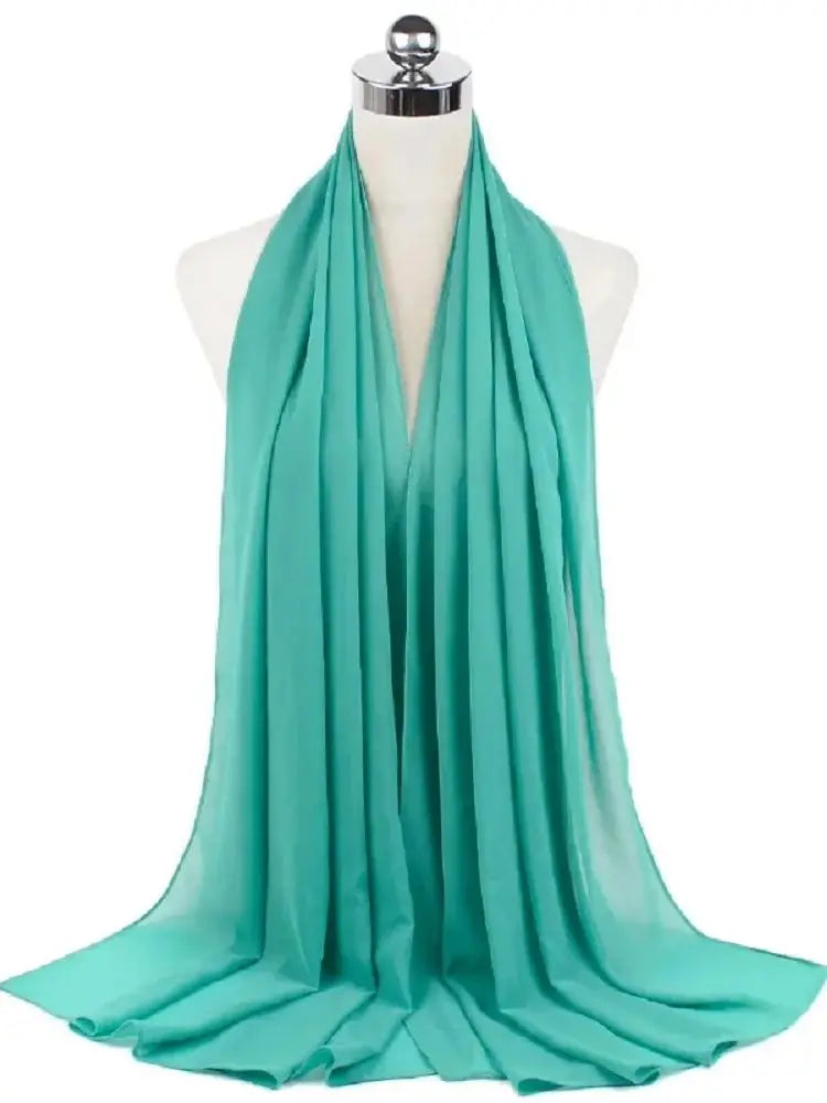 New Fashion Women Solid Muslim