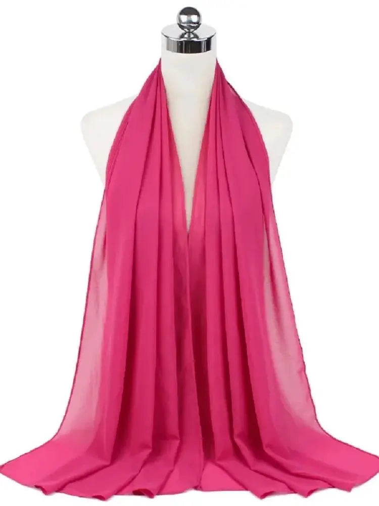 New Fashion Women Solid Muslim
