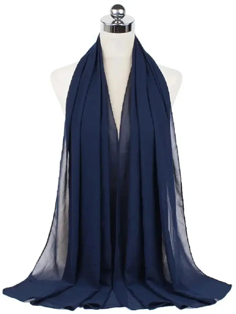 New Fashion Women Solid Muslim