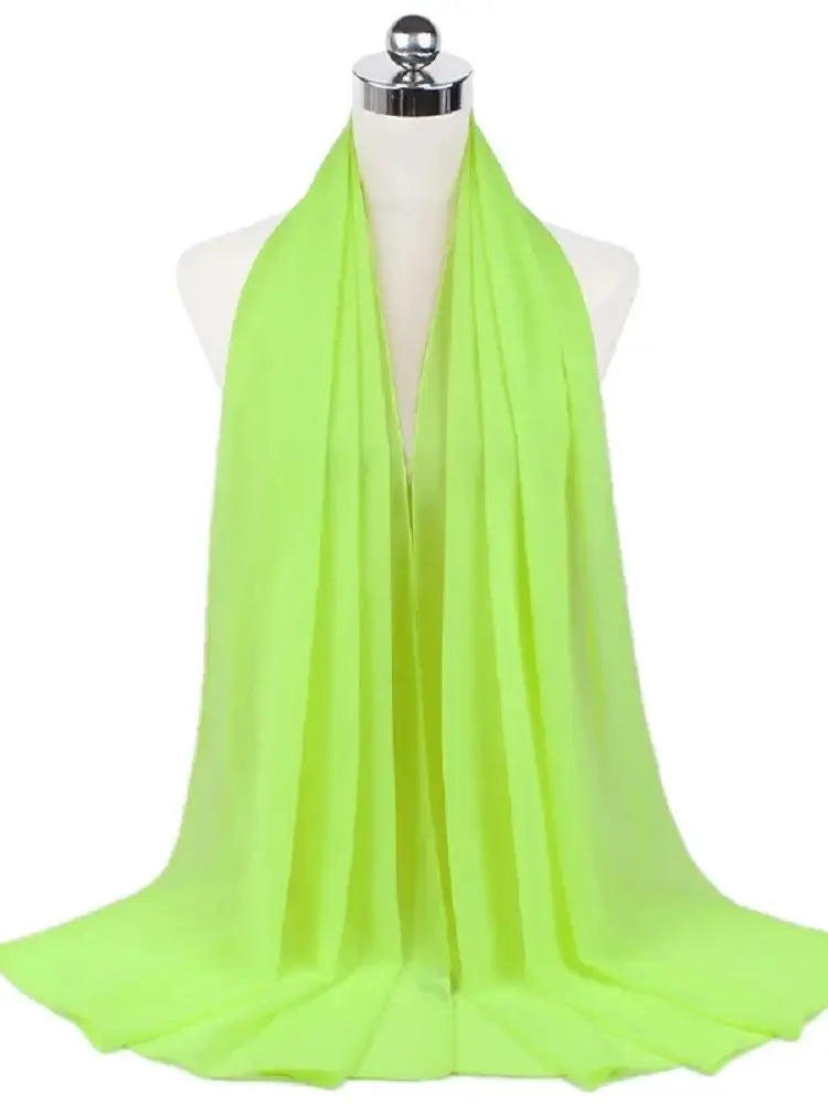 New Fashion Women Solid Muslim