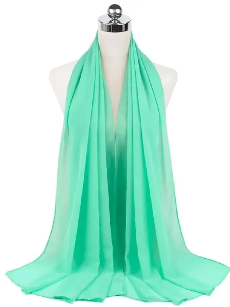 New Fashion Women Solid Muslim