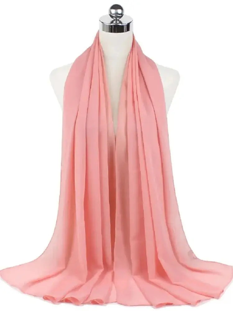New Fashion Women Solid Muslim