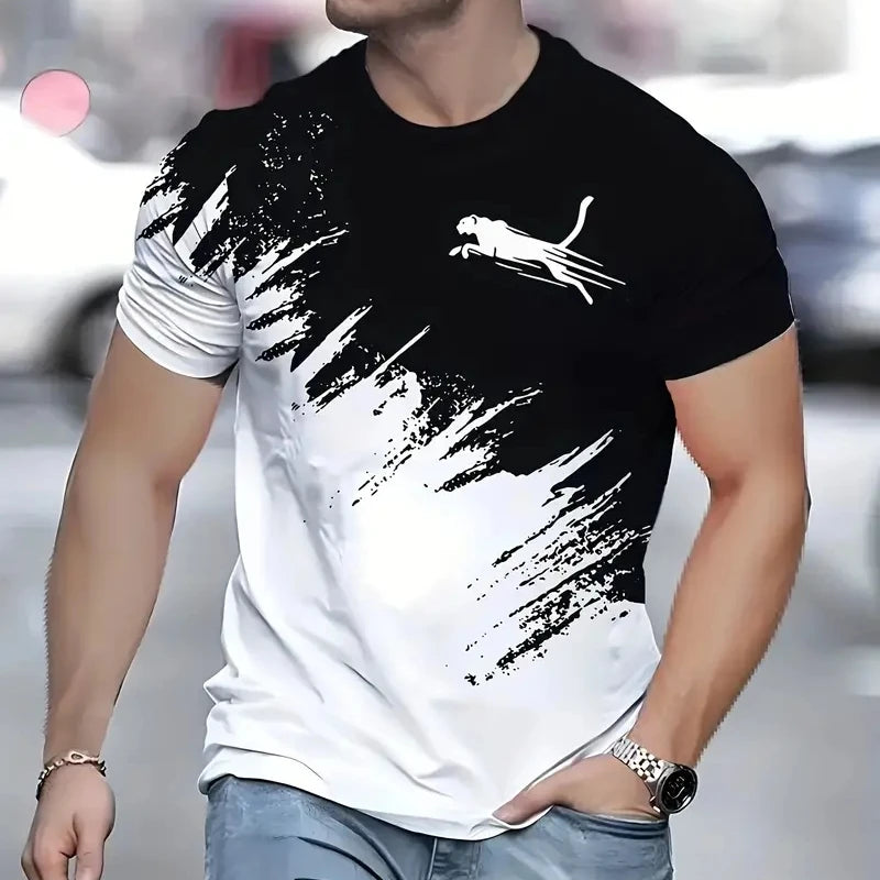 Animal T-Shirts For Men 3d Print T-Shirt