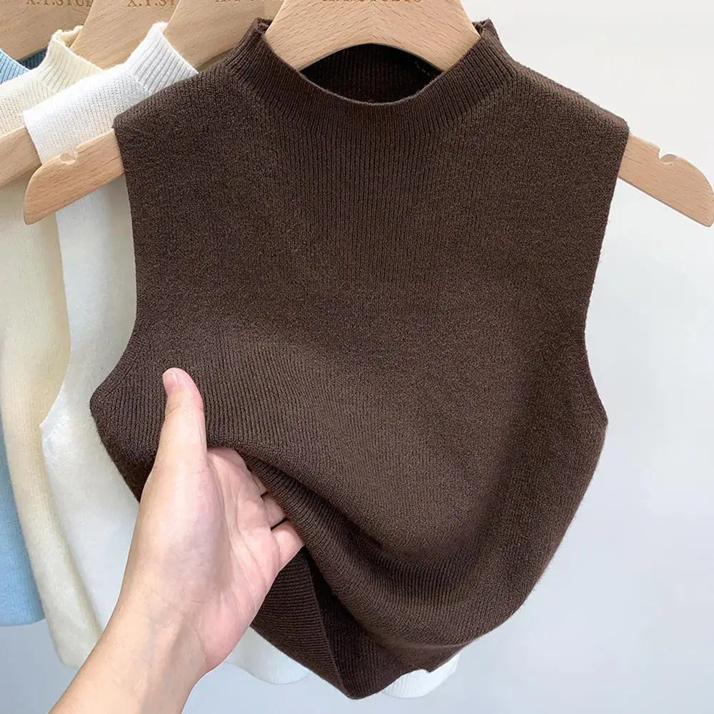 Hot Women's Vest Knitted