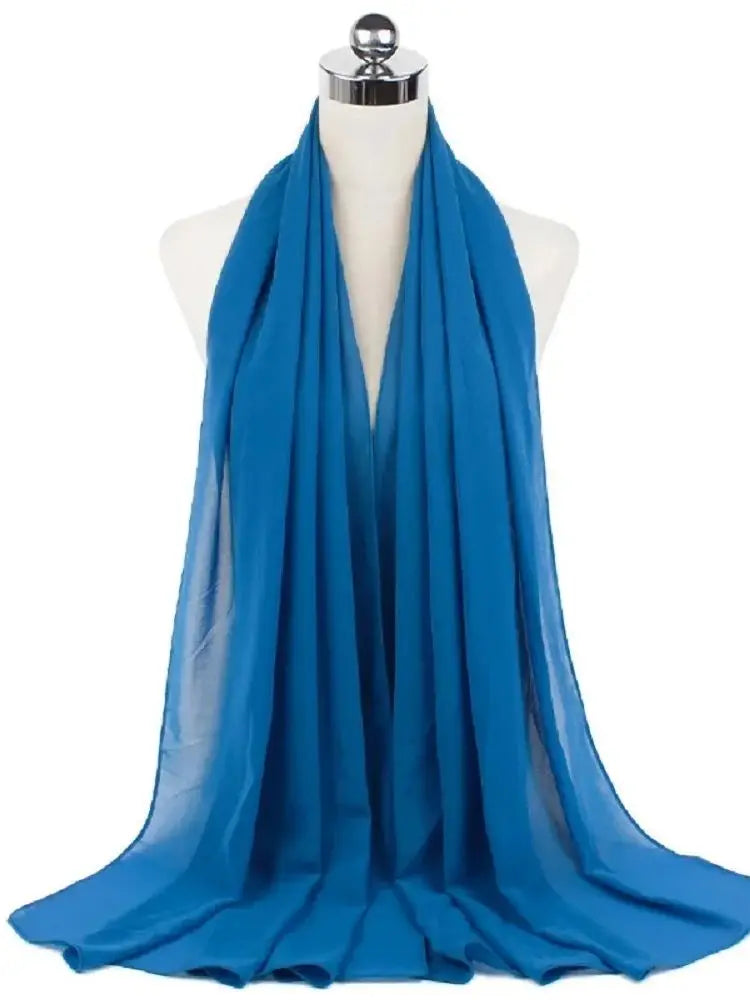 New Fashion Women Solid Muslim