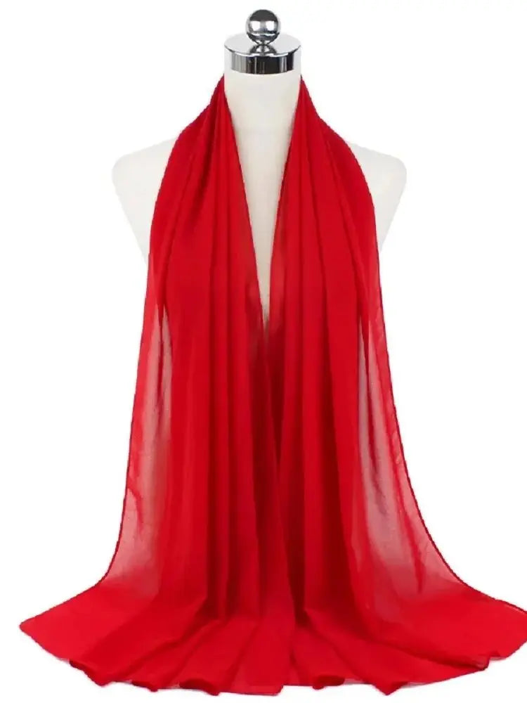 New Fashion Women Solid Muslim