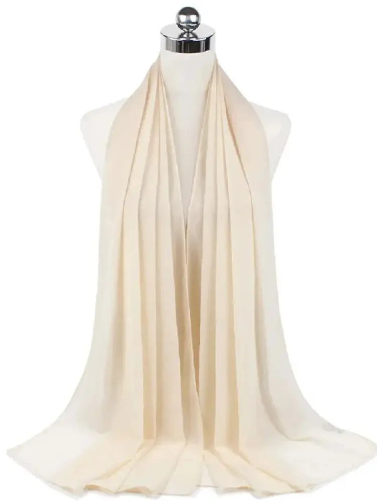 New Fashion Women Solid Muslim