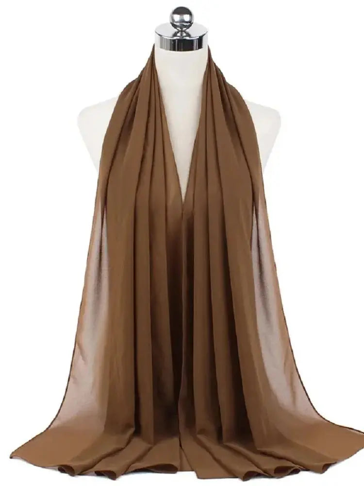 New Fashion Women Solid Muslim
