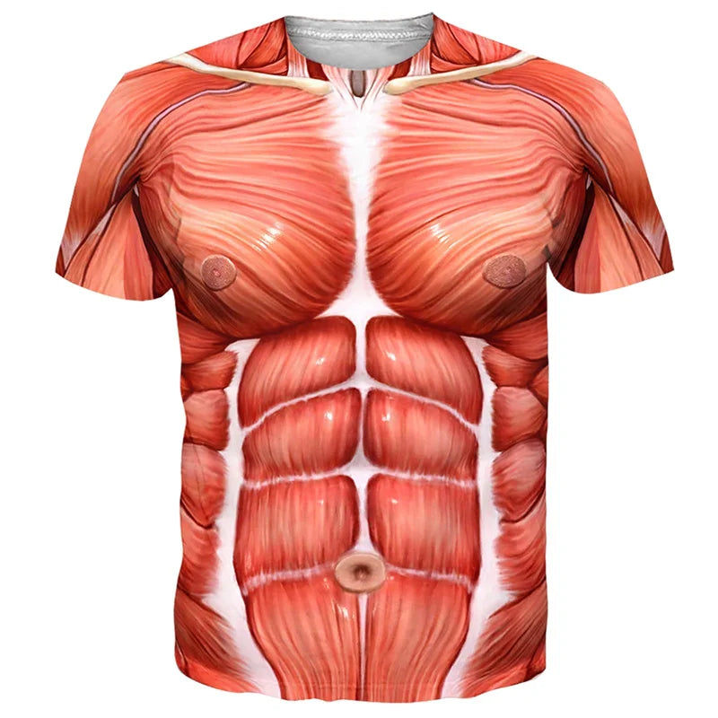 Funny Bikini Graphic T Shirts For Men 3d