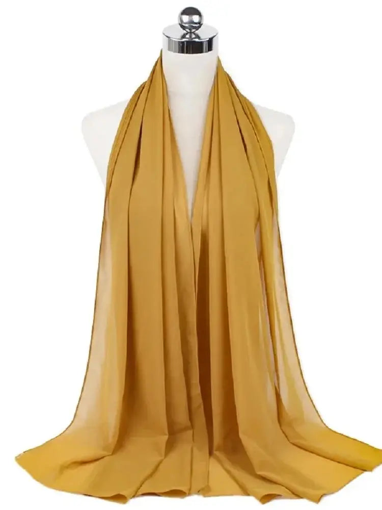 New Fashion Women Solid Muslim