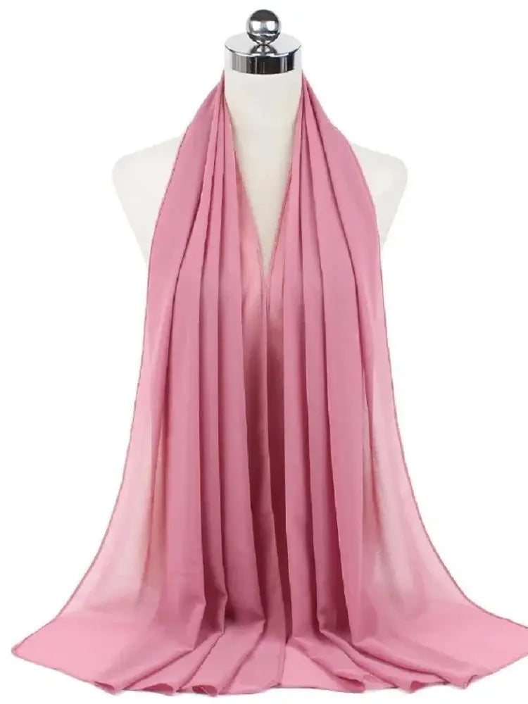 New Fashion Women Solid Muslim